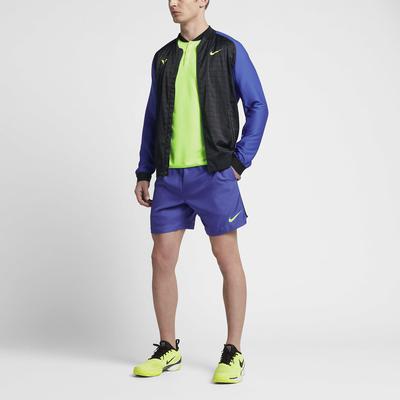 Nike Mens Rafa Tennis Jacket - Paramount Blue/Black - main image