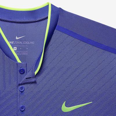 Nike Mens Zonal Cooling Advantage Polo - Paramount Blue