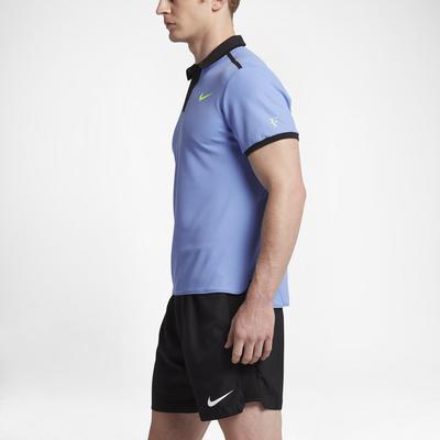 Nike Mens RF Advantage Polo - Polar Blue/Black - main image