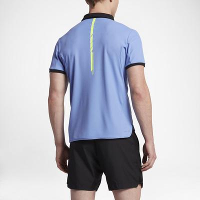 Nike Mens RF Advantage Polo - Polar Blue/Black - main image