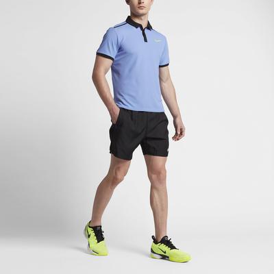 Nike Mens RF Advantage Polo - Polar Blue/Black - main image