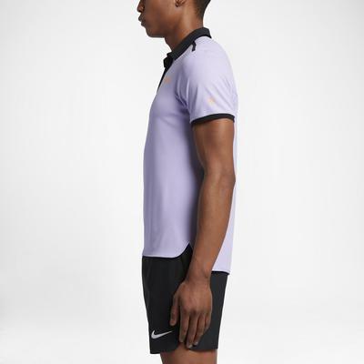 Nike Mens RF Advantage Polo - Hydrangeas/Black
