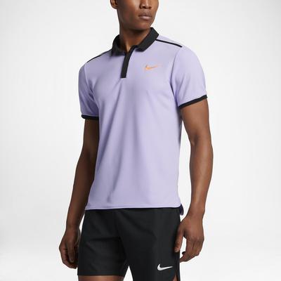 Nike Mens RF Advantage Polo - Hydrangeas/Black - main image