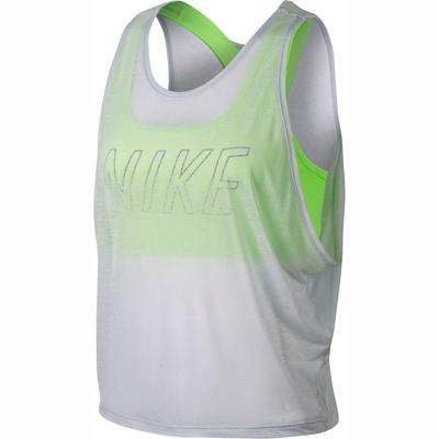 Nike Womens Training Tank - Pure Platinum/Ghost Green - main image