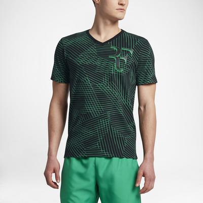 Nike Mens RF Tee - Black/Stadium Green - main image