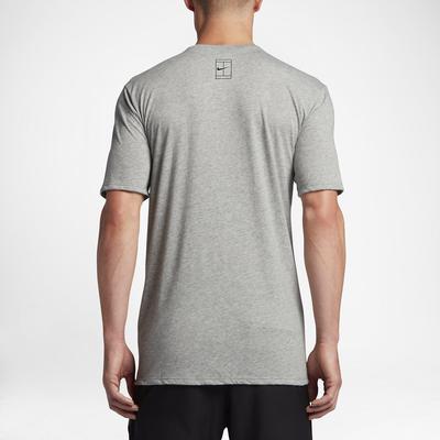 Nike Mens Dry Tennis T-Shirt - Dark Grey Heather - main image