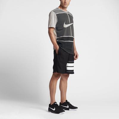 Nike Mens Dry Tennis T-Shirt - Dark Grey Heather - main image