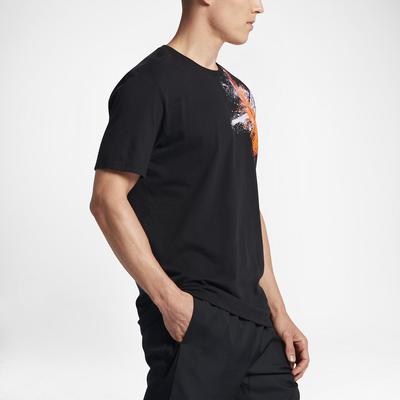 Nike Mens Roger Federer Tee - Black/Tart - main image