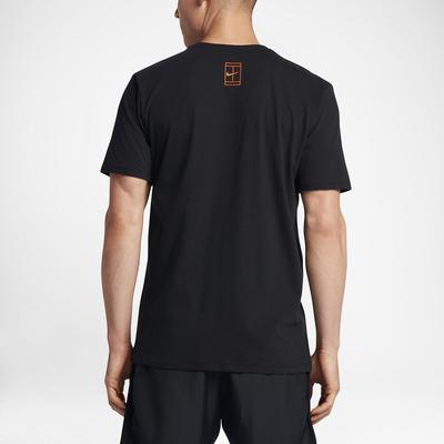 Nike Mens Roger Federer Tee - Black/Tart - main image