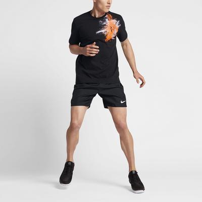 Nike Mens Roger Federer Tee - Black/Tart - main image