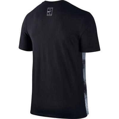 Nike Mens Rafa T-Shirt - Black/Wolf Grey - main image