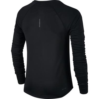 Nike Womens Dry Miler Run Top - Black - main image