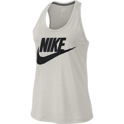 Nike Womens Sportswear Essential Tank - Light Bone/Black