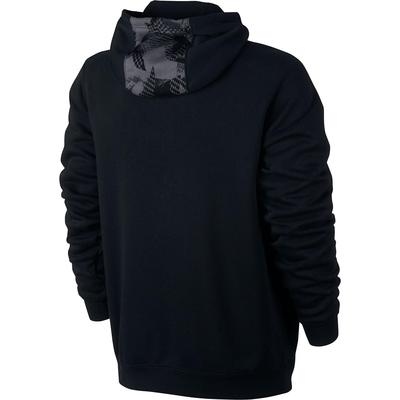 Nike Mens Sportswear Full-Zip Fleece Hoodie - Black - main image