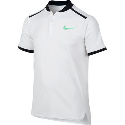 Nike Boys Advantage Tennis Polo - White - main image
