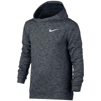 Nike Boys Dry Training Hoodie - Black/Wolf Grey - main image