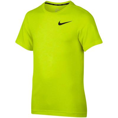 Nike Boys Dry Training Top - Volt/Electro Lime - main image