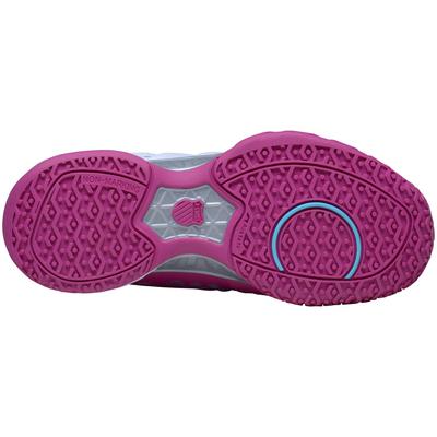 K-Swiss Kids BigShot Light 2.5 Omni Shoes - White/Pink - main image