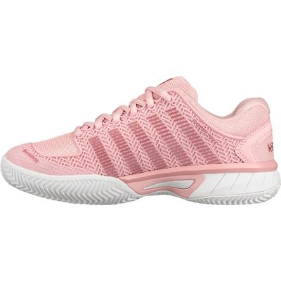 K-Swiss Kids Hypercourt Express HB Tennis Shoes - Coral Blush/White - main image