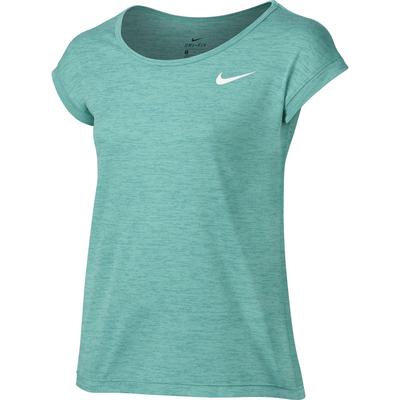 Nike Girls Training Tee - Washed Teal - main image