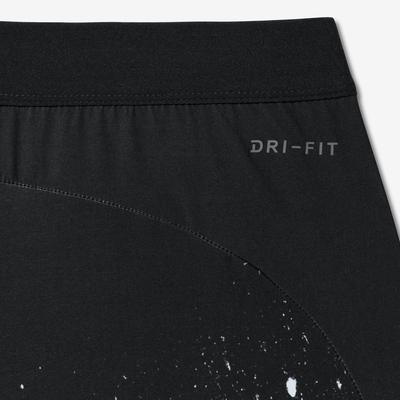 Nike Mens Flex 9 Inch Tennis Shorts - Black/White - main image