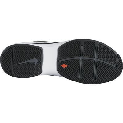 Nike Kids Air Vapor Advantage Leather Tennis Shoes - White/Black - main image