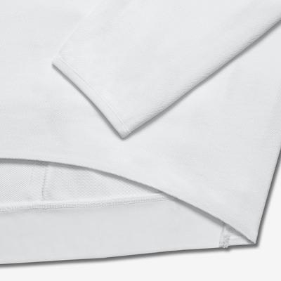 Nike Womens Long-Sleeve Cropped Tennis Top - White - main image