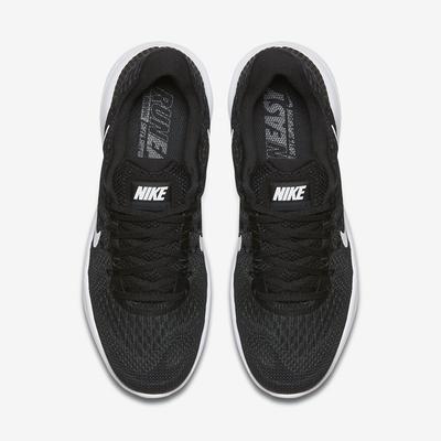 Nike Womens LunarGlide 8 Running Shoe - Black/White - main image