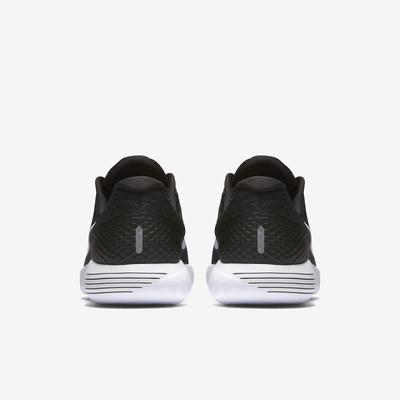 Nike Womens LunarGlide 8 Running Shoe - Black/White - main image