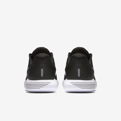 Nike Womens LunarGlide 8 Running Shoe - Black/White - main image