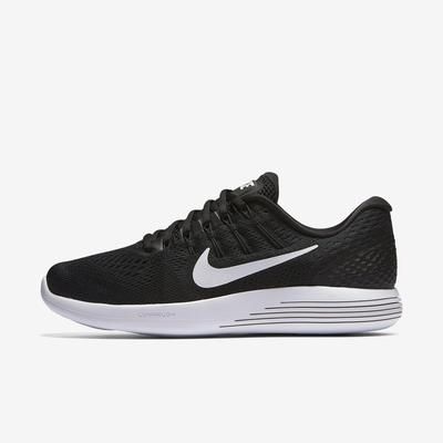 Nike Womens LunarGlide 8 Running Shoe - Black/White - main image