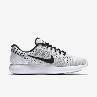 Nike Womens LunarGlide 8 Running Shoe - White/Black - main image
