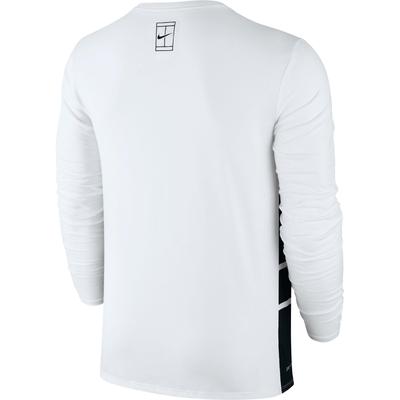 Nike Mens Practice Tennis Top - Black/White - main image
