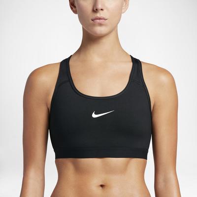 Nike Womens Pro Classic Sports Bra - Black - Tennisnuts.com