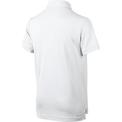 Nike Boys Dry Tennis Polo - White - main image