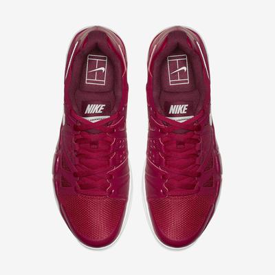 Nike Mens Air Vapor Advantage Tennis Shoes - Gym Red/White/Vast Grey - main image