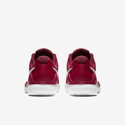 Nike Mens Air Vapor Advantage Tennis Shoes - Gym Red/White/Vast Grey - main image