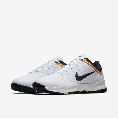 Nike Boys Air Zoom Ultra Tennis Shoes - White/Blackened Blue - main image