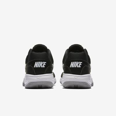 Nike Mens Court Lite Tennis Shoes - Black/White - main image