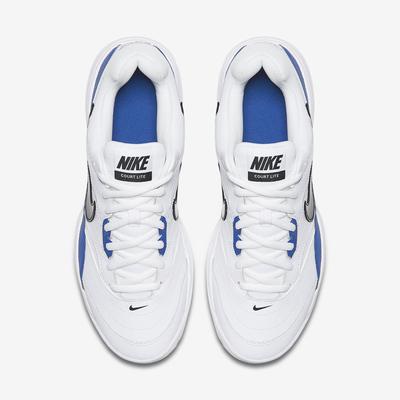 Nike Mens Court Lite Tennis Shoes - Black/White - main image