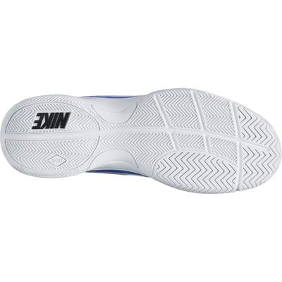 Nike Mens Court Lite Tennis Shoes - Medium Blue/White - main image