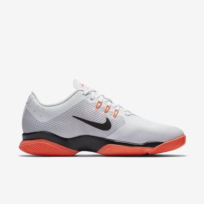Nike Womens Air Zoom Ultra Tennis Shoes - White/Hyper Orange - main image