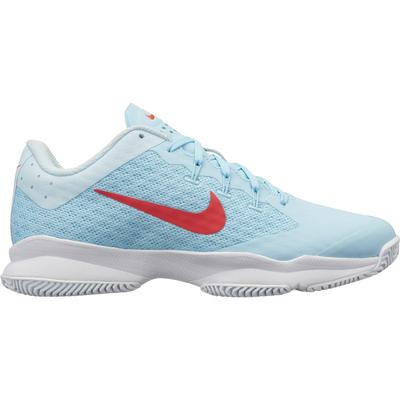 Nike Womens Air Zoom Ultra Tennis Shoes - Still Blue/White