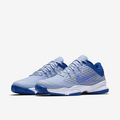 Nike Womens Air Zoom Ultra Tennis Shoes - Royal Tint/Military Blue - main image