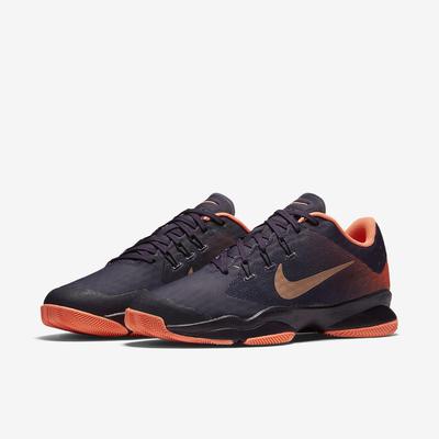 Nike Womens Air Zoom Ultra Tennis Shoes - Purple/Rose Gold - main image