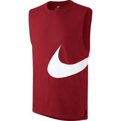 Nike Mens Sportswear Tank Top - Track Red/White - main image