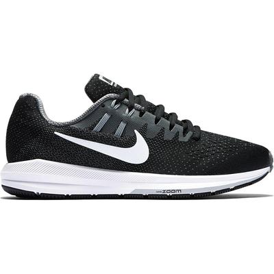 Nike Womens Air Zoom Structure 20 Running Shoe - Black/Grey - main image