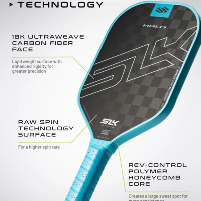 Selkirk SLK Halo Control Max Pickleball Paddle - Pink - main image