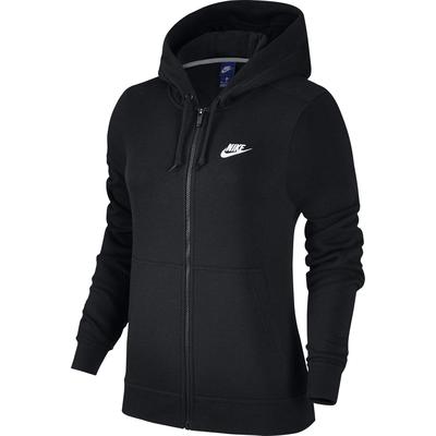 Nike Womens Sportswear Hoodie - Black/White - main image