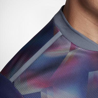 Nike Mens Dry Advantage Tennis Polo - Armory Blue/Pure Platinum - main image